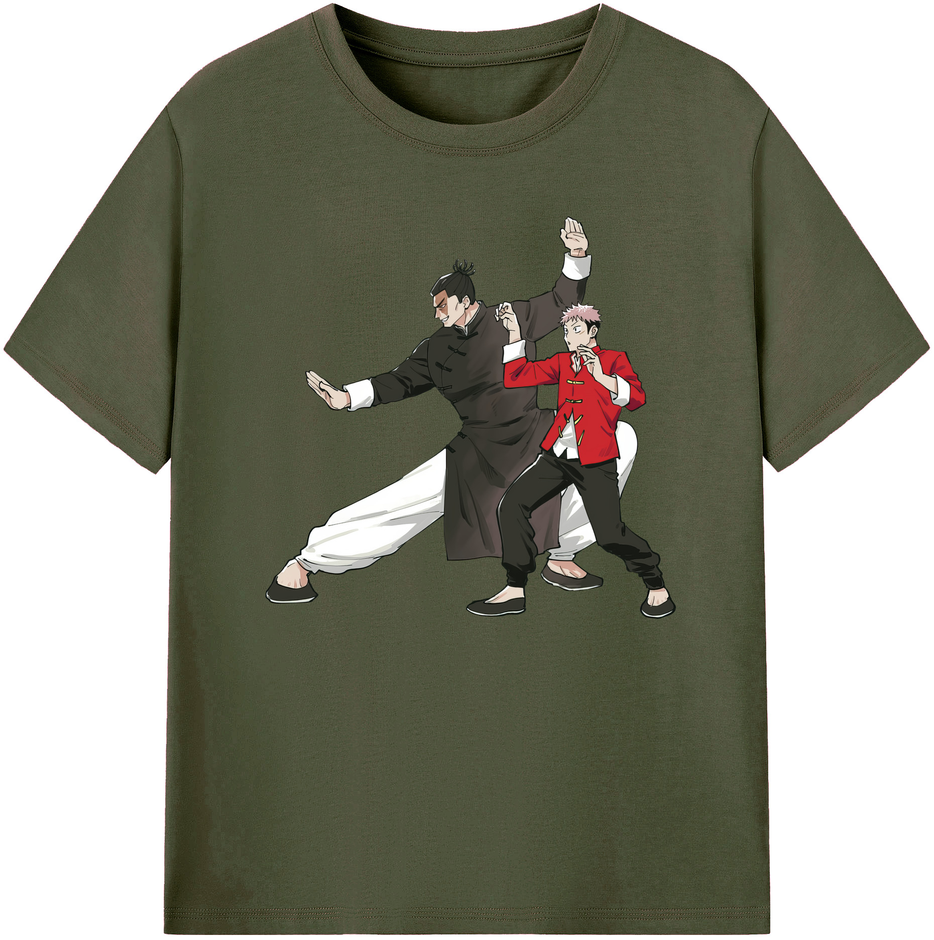 （画像用） 呪術廻戦 Jujutsu Kaisen 綿100％ メンズ半袖Tシャツ｜肌触りやわらか＆通気性